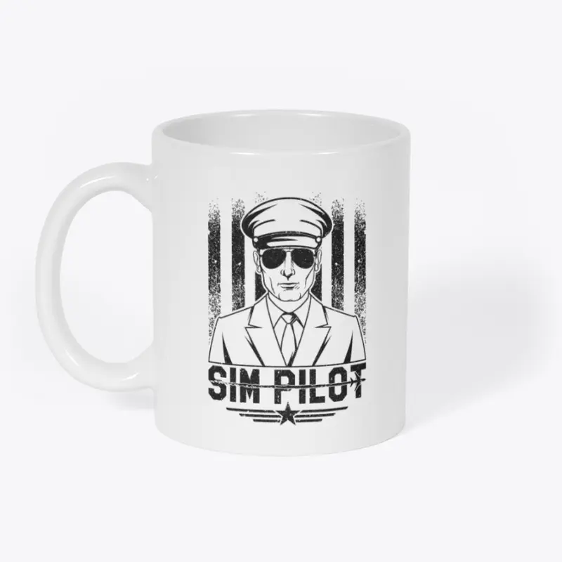 Sim Pilot Airliner Black Range